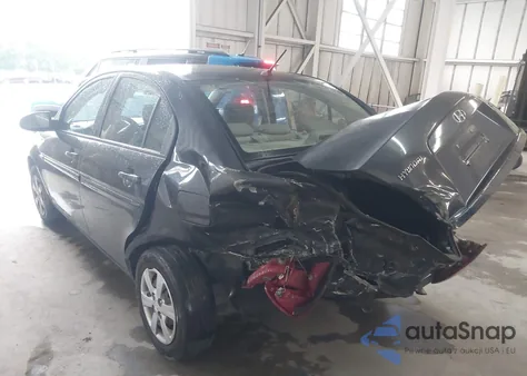 2008 Hyundai Accent Gls from USA, damaged, VIN KMHCN46C18U221758